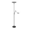 Steinhauer Soleil Lámpara de Pie LED Negro, 2 luces