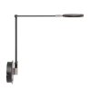 Steinhauer Soleil Aplique LED Negro, 1 luz