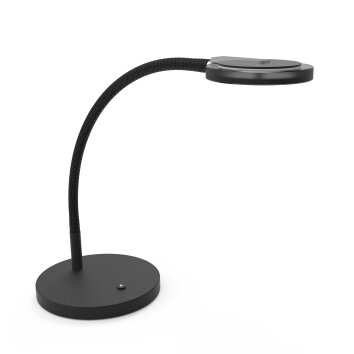 Steinhauer Turound Lámpara de mesa LED Negro, 1 luz