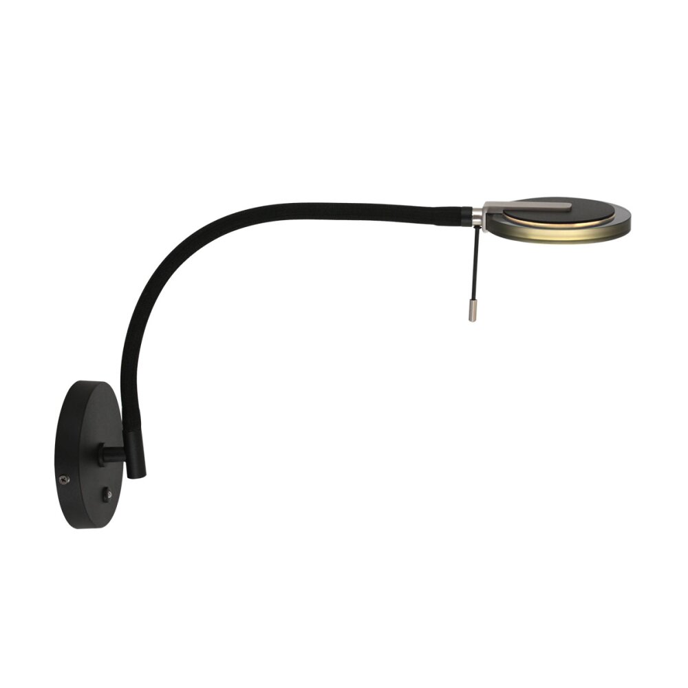 Steinhauer Turound Aplique LED Negro, 1 luz main product photo