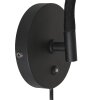 Steinhauer Turound Aplique LED Negro, 1 luz