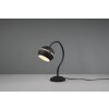 Trio Fletcher 2 Lámpara de mesa Negro, 1 luz