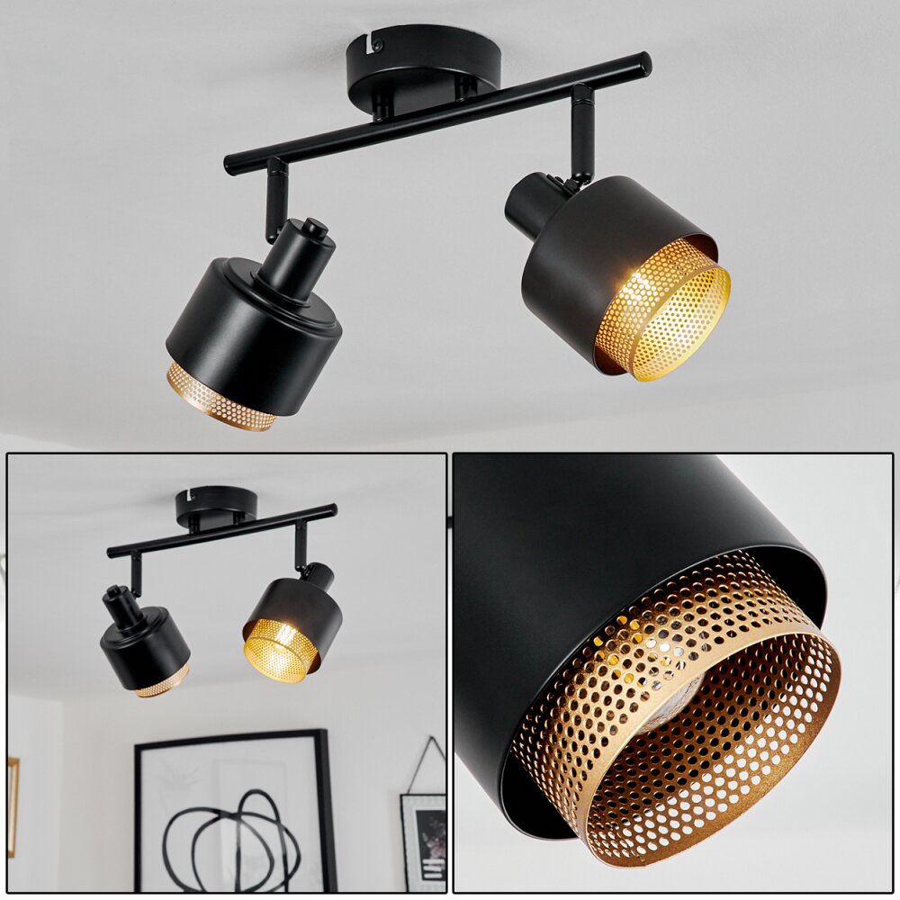 Pegos Lámpara de Techo Negro, 2 luces main product photo
