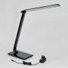 Chozendo Lámpara de mesa LED Negro, 1 luz