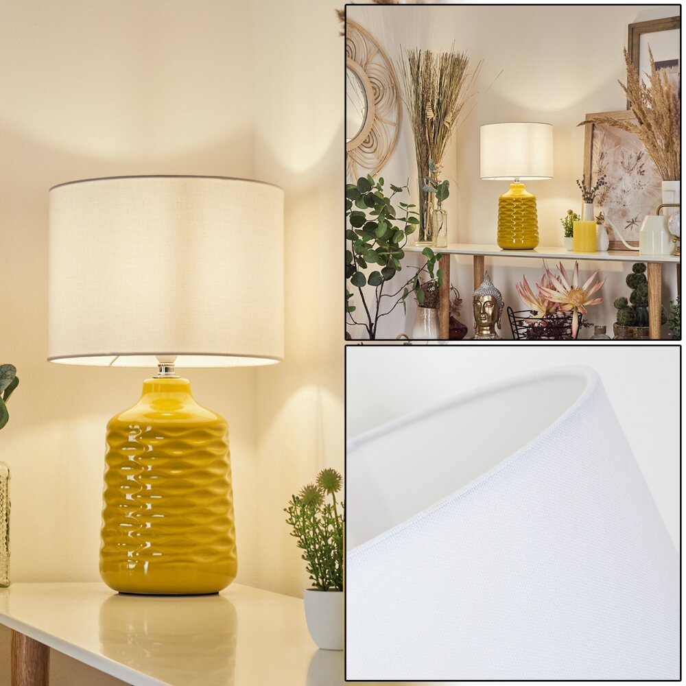Chave Lámpara de mesa Amarillo, 1 luz main product photo
