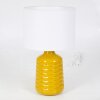 Chave Lámpara de mesa Amarillo, 1 luz