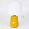 Chave Lámpara de mesa Amarillo, 1 luz