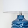 Chave Lámpara de mesa Azul, 1 luz