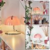 Seladinhas Lámpara de mesa Cromo, 1 luz