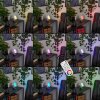 iDual Lilac Lámpara de mesa LED Plata, 1 luz, Mando a distancia, Cambia de color