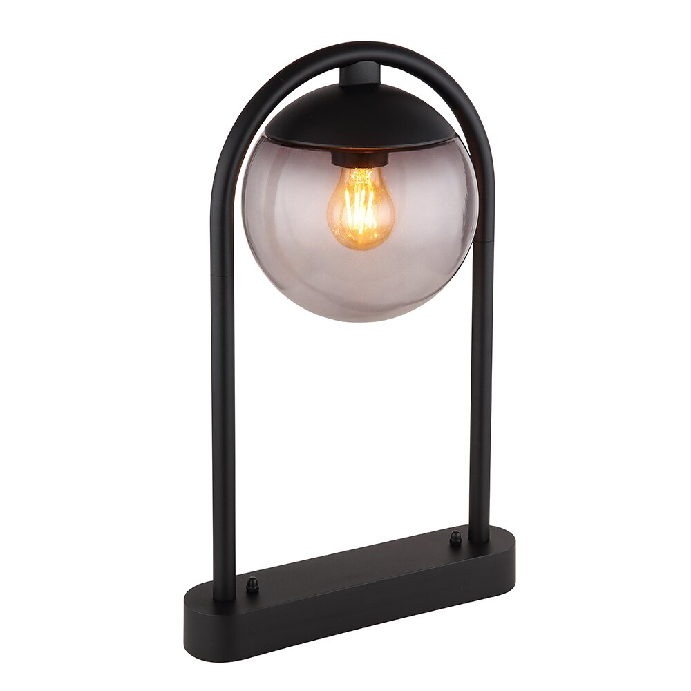 Globo MICHAEL Poste de Jardín Negro, 1 luz main product photo