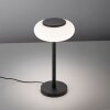 Paul Neuhaus Q-ETIENNE Lámpara de mesa LED Negro, 1 luz, Mando a distancia
