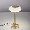 Paul Neuhaus Q-ETIENNE Lámpara de mesa LED Latón, 1 luz, Mando a distancia