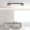 Paul Neuhaus PURE-LINES Lámpara de Techo LED Antracita, 1 luz, Mando a distancia