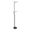 Steinhauer Turound Lámpara de Pie LED Negro, 2 luces