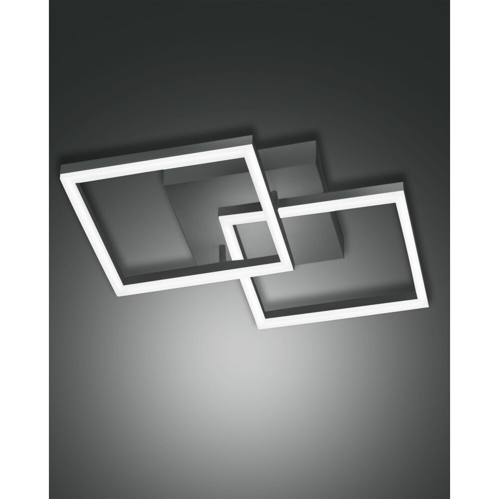 Fabas Luce Bard Lámpara de Techo LED Antracita, 1 luz main product photo