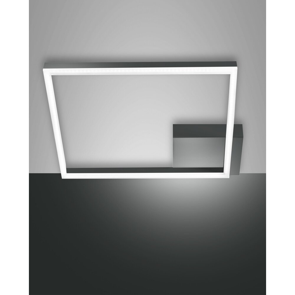 Fabas Luce Bard Lámpara de Techo LED Antracita, 1 luz main product photo