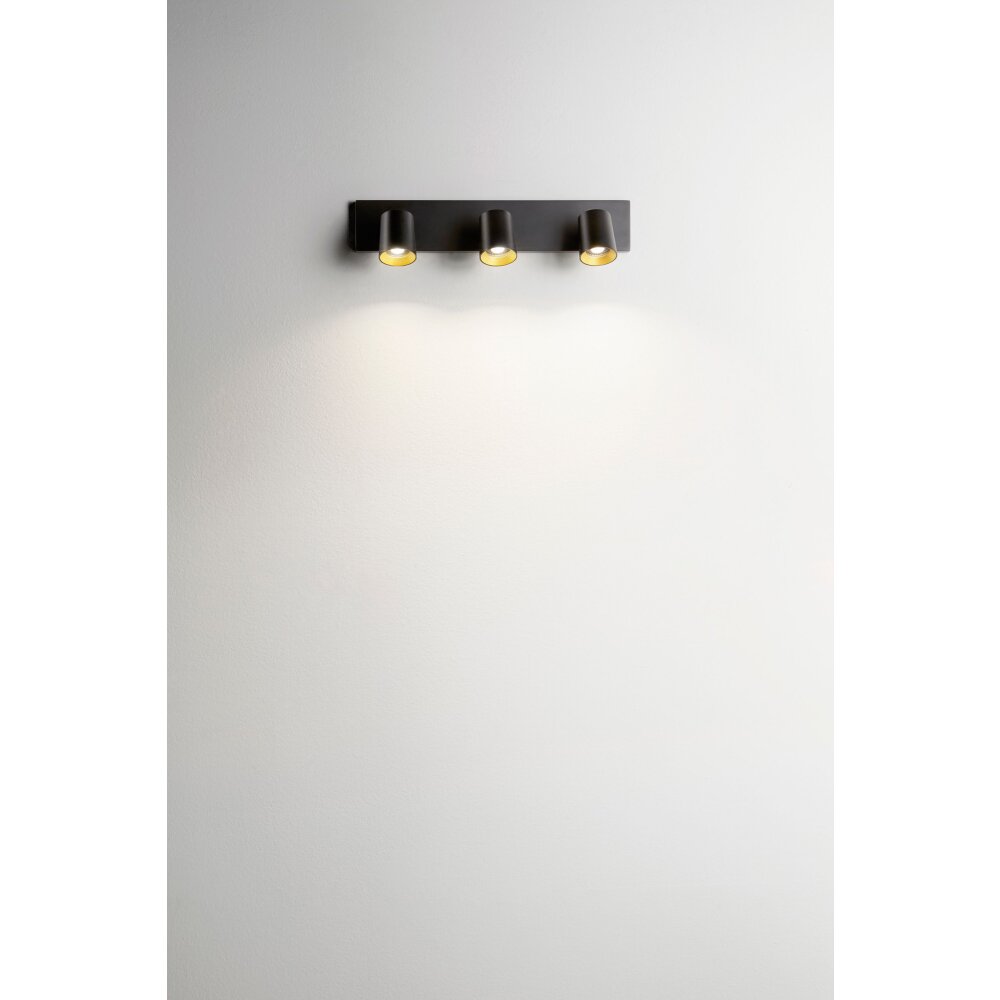 Fabas Luce Modo Aplique Negro, 3 luces main product photo