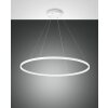 Fabas Luce Giotto Lámpara Colgante LED Blanca, 1 luz