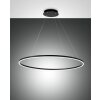 Fabas Luce Giotto Lámpara Colgante LED Negro, 1 luz