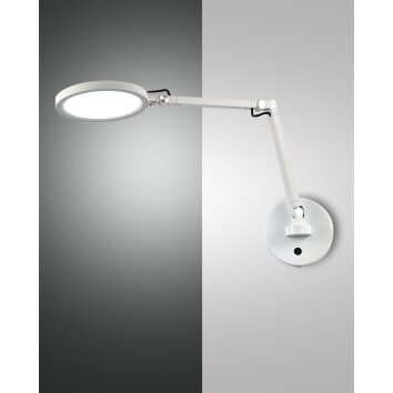 Fabas Luce Regina Aplique LED Blanca, 1 luz