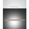 Fabas Luce Ribot Lámpara Colgante LED Crudo, Blanca, 1 luz