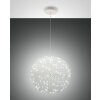 Fabas Luce Sumter Lámpara Colgante LED Blanca, 1 luz