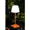 Fabas Luce Adam Lámpara de mesa LED Naranja, 1 luz