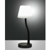 Fabas Luce Ibla Lámpara de mesa LED Negro, 1 luz