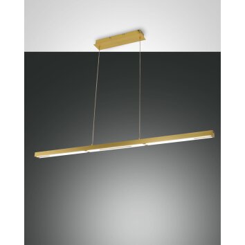 Fabas Luce Ling Lámpara Colgante LED Latón, 1 luz