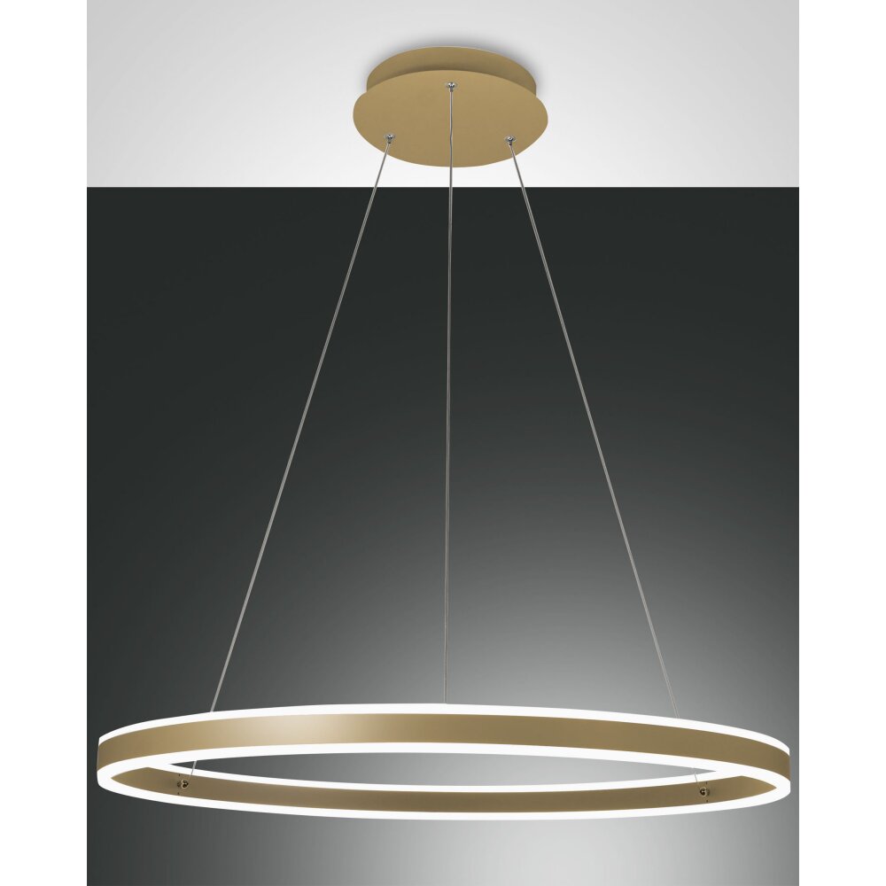 Fabas Luce Palau Lámpara Colgante LED dorado, 1 luz main product photo