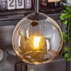 Koyoto  Lámpara Colgante Cristal 15 cm Colores ámbar, 3 luces