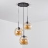Koyoto  Lámpara Colgante Cristal 25 cm Colores ámbar, 3 luces
