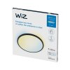 Philips WiZ SuperSlim Lámpara de Techo LED Negro, Blanca, 1 luz