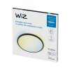 Philips WiZ SuperSlim Lámpara de Techo LED Negro, Blanca, 1 luz