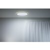 Philips WiZ SuperSlim Lámpara de Techo LED Negro, Blanca, 1 luz