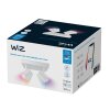 Philips WiZ IMAGEO Lámpara de Techo LED Blanca, 4 luces, Cambia de color