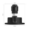 Philips Hue Xamento Lámpara empotrable LED Negro, 1 luz, Cambia de color