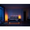 Philips Hue Gradient Signe Oak Lámpara de mesa LED Crudo, Blanca, 1 luz