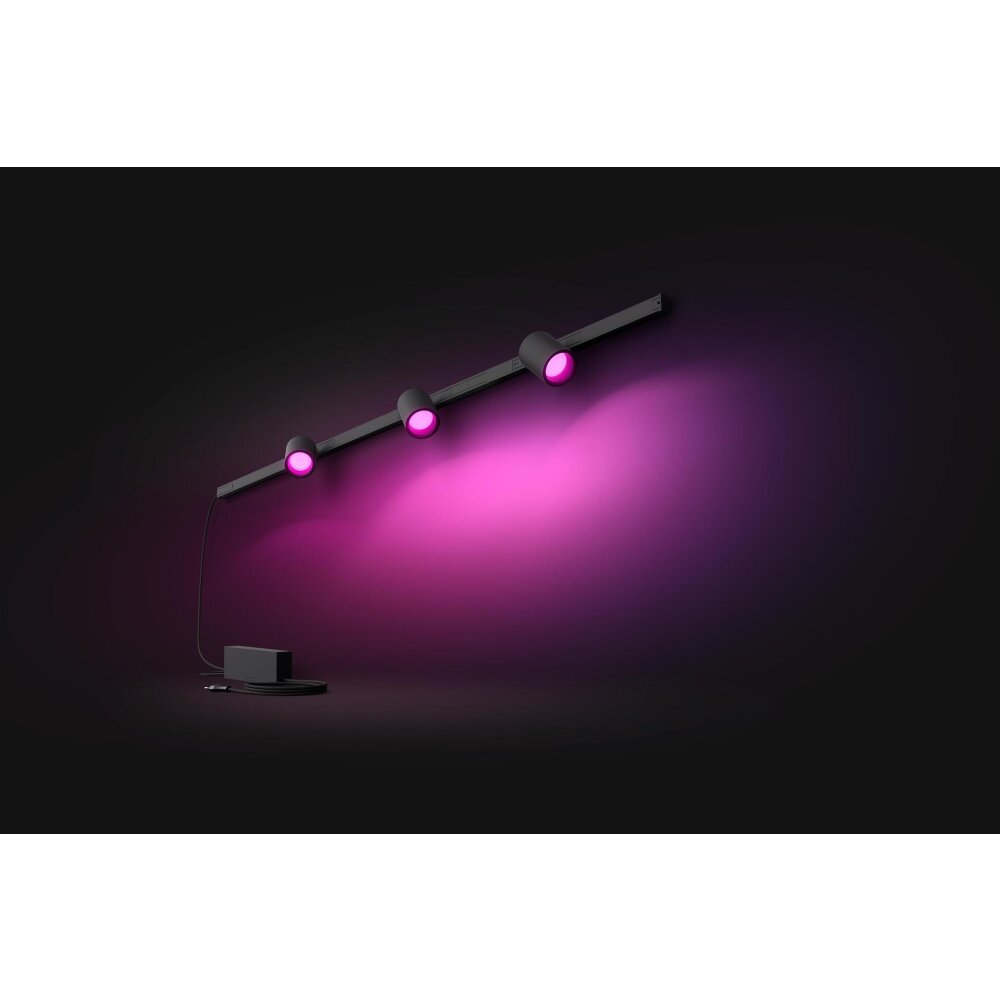 Philips Hue Perifo Aplique Set básico LED Negro, 3 luces, Cambia de color main product photo
