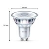 Philips Classic Juego de 3 LED GU10 4,6 watt 2700 Kelvin 355 lúmenes