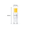 Philips Juego de 6 bombillas LED GU9 de 2 watt 2700 Kelvin 220 lúmenes