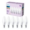 Philips Classic Juego de 6 LED E14 4,9 watt 2700 Kelvin 470 Lumen