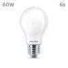 Philips Classic Juego de 6 LED E27 7 watt 2700 Kelvin 806 lúmenes