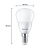 Philips Classic Juego de 3 LED E14 4,9 watt 2700 Kelvin 470 Lumen