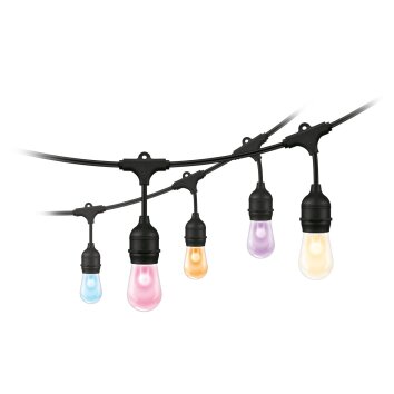 Philips WiZ Tira de luces LED Negro, 1 luz, Cambia de color