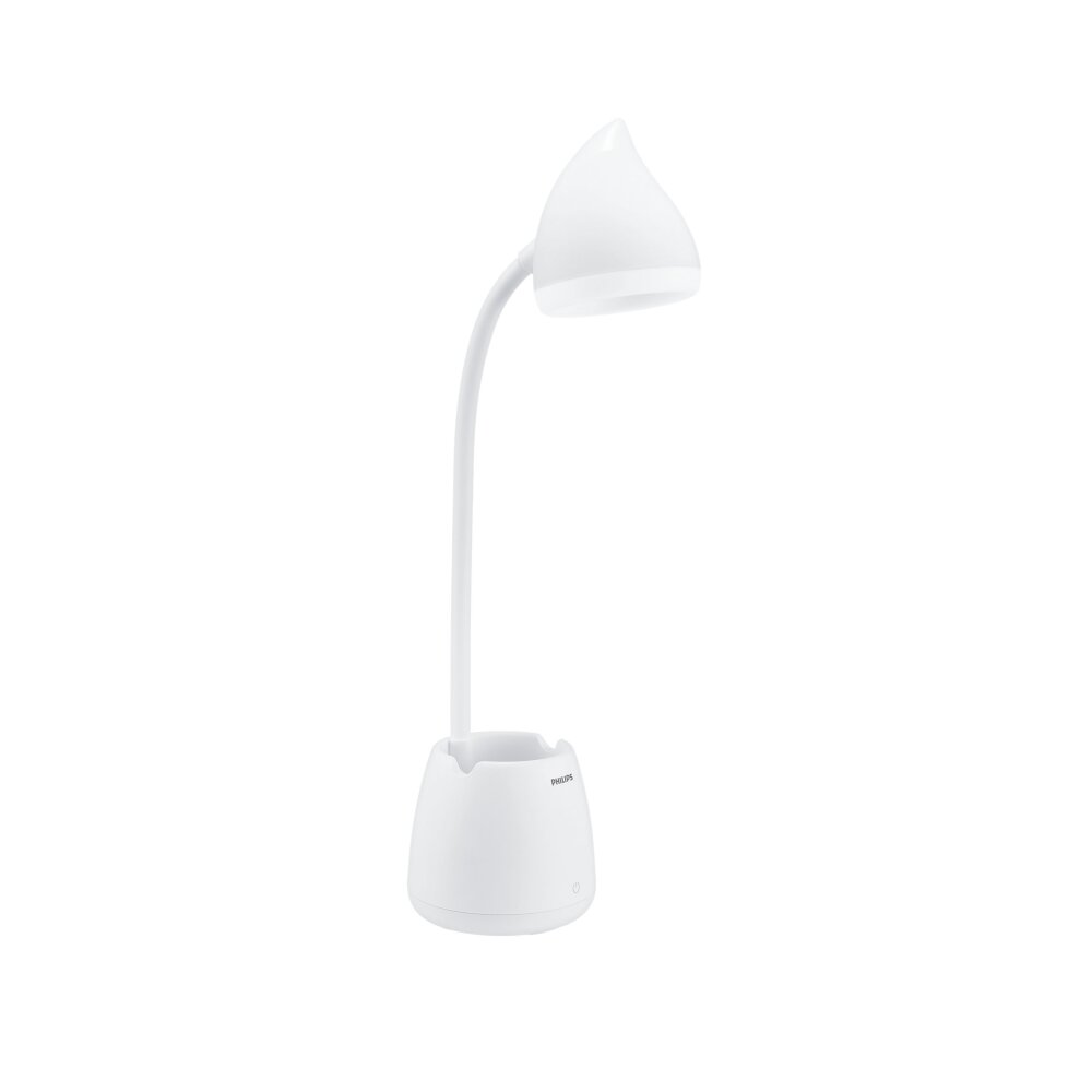 Philips Hat Lámpara de mesa LED Blanca, 1 luz main product photo