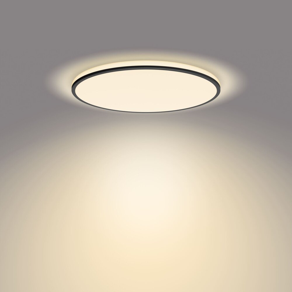 Philips Ozziet Lámpara de Techo LED Negro, Blanca, 1 luz main product photo