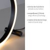 Leuchten-Direkt RITUS Lámpara de mesa LED Antracita, 1 luz
