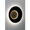 Holländer LUNA Aplique LED Marrón, dorado, Negro, 2 luces